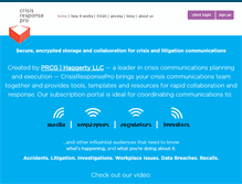 Tablet Screenshot of crisisresponsepro.com